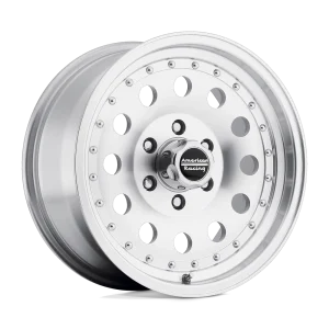 American Racing – AR62 OUTLAW II – Silver – 14″x6″ 6mm – Summer Wheels – AR624665